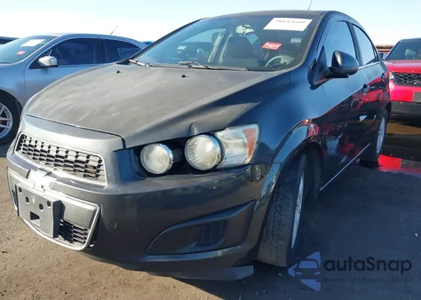 2014 Chevrolet Sonic Lt Auto из США, поврежденный, VIN 1G1JC5SH6E4232963